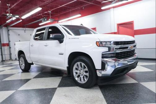 Summit White 2021 Chevrolet Silverado 1500 LT