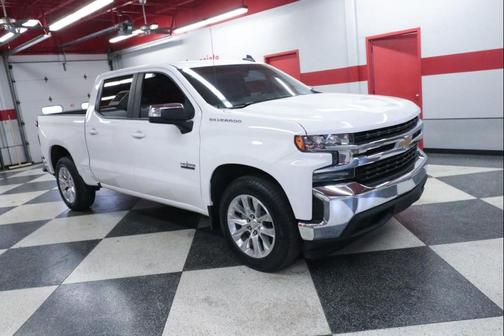 Summit White 2021 Chevrolet Silverado 1500 LT