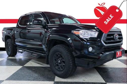 Midnight Black Metallic 2022 Toyota Tacoma SR5