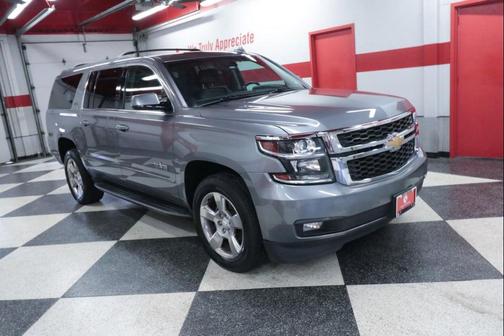 Satin Steel Metallic 2018 Chevrolet Suburban LT