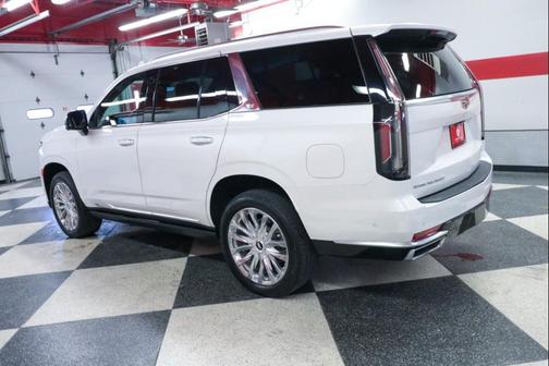Crystal White Tricoat 2023 Cadillac Escalade Premium Luxury