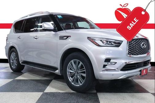 Liquid Platinum 2023 INFINITI QX80 Luxe