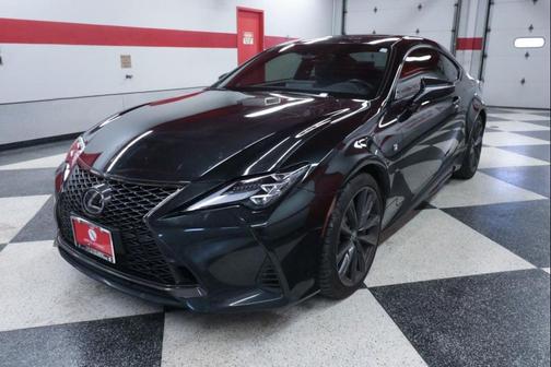 Black/Incognito 2023 Lexus RC 350 F Sport
