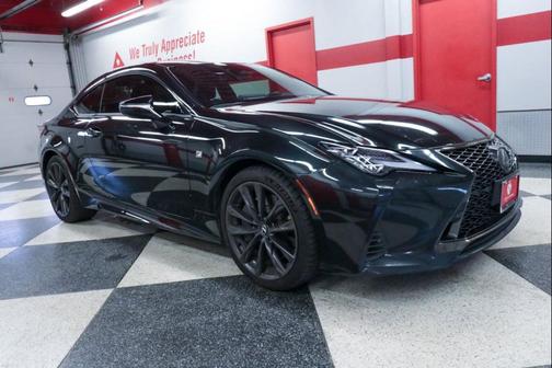Black/Incognito 2023 Lexus RC 350 F Sport