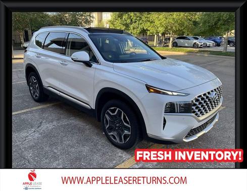 Quartz White 2022 Hyundai SANTA FE Limited