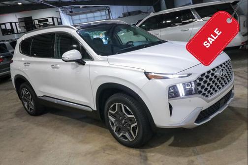 Quartz White 2022 Hyundai SANTA FE Limited