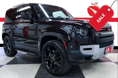 Santorini Black Metallic 2024 Land Rover Defender 90 P300 S