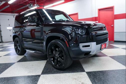 Santorini Black Metallic 2024 Land Rover Defender 90 P300 S