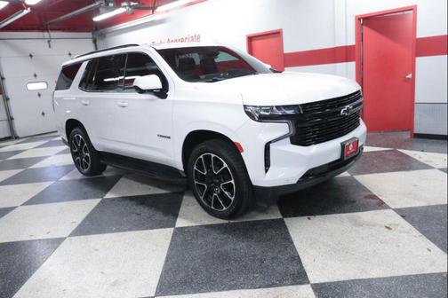 Summit White 2023 Chevrolet Tahoe 4WD RST