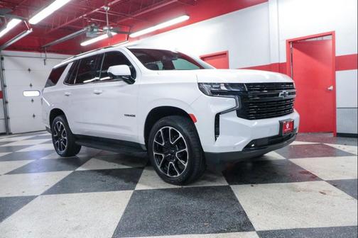 Summit White 2023 Chevrolet Tahoe 4WD RST
