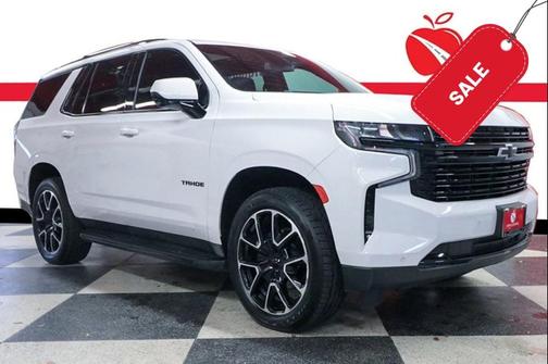 Summit White 2023 Chevrolet Tahoe 4WD RST