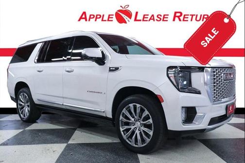 White Frost Tricoat 2021 GMC Yukon XL Denali