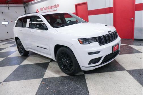 Bright White Clearcoat 2021 Jeep Grand Cherokee Limited X