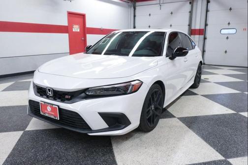 Platinum White Pearl 2023 Honda Civic Si Base