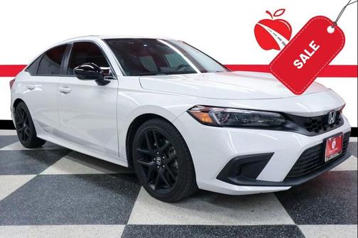 Platinum White Pearl 2023 Honda Civic Si Base