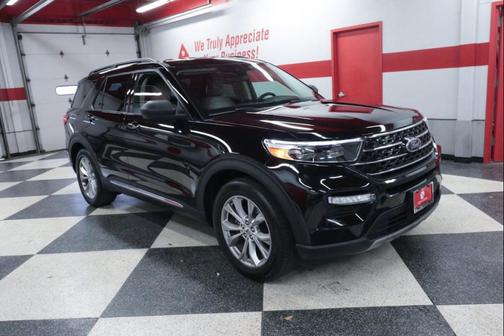 Agate Black Metallic 2021 Ford Explorer XLT