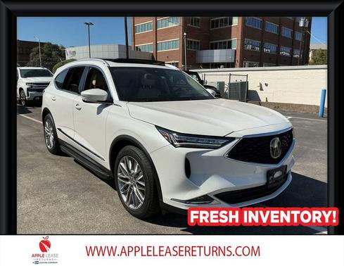 Platinum White Pearl 2023 Acura MDX Advance Package