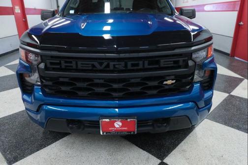 Glacier Blue Metallic 2022 Chevrolet Silverado 1500 Custom