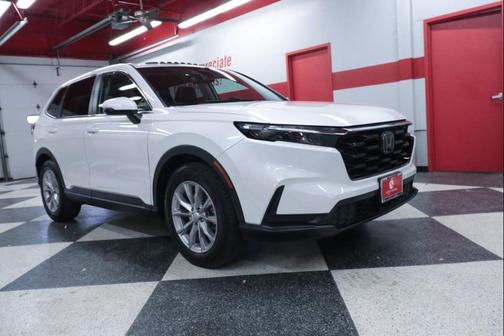 Platinum White Pearl 2023 Honda CR-V EX 2WD