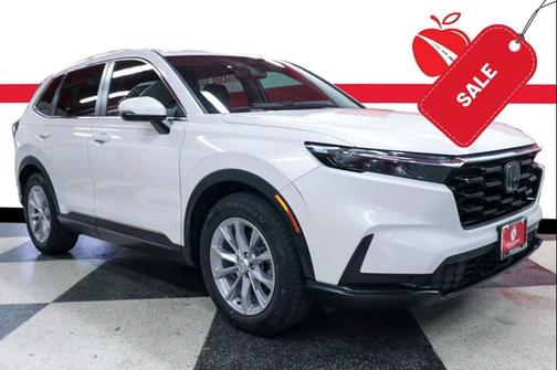 Platinum White Pearl 2023 Honda CR-V EX 2WD