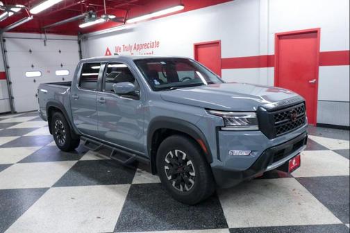 Boulder Gray Pearl 2023 Nissan Frontier PRO-X