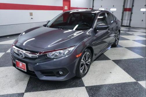 Modern Steel Metallic 2017 Honda Civic EX-L