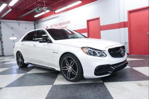 designo Diamond White Metallic 2016 Mercedes-Benz AMG E S 4MATIC