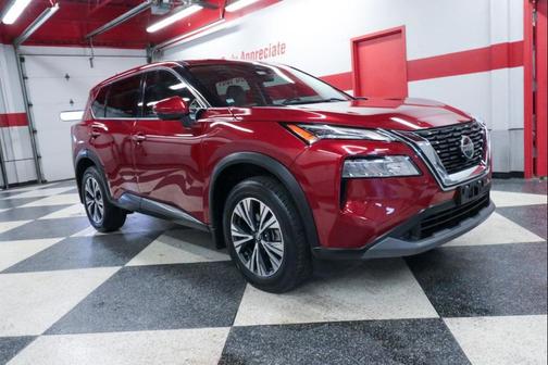 Scarlet Ember Tintcoat 2021 Nissan Rogue SV