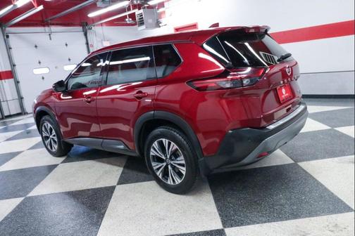 Scarlet Ember Tintcoat 2021 Nissan Rogue SV