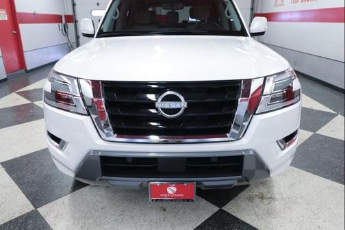 Aspen White Tricoat 2024 Nissan Armada SV 4WD