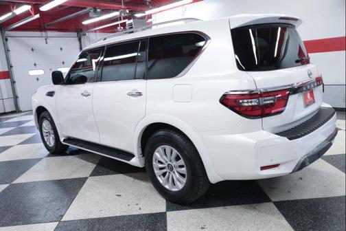 Aspen White Tricoat 2024 Nissan Armada SV 4WD