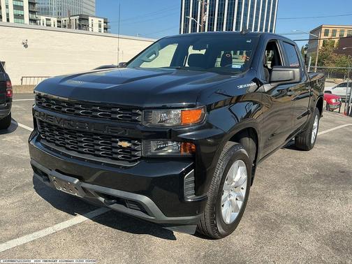 Black 2020 Chevrolet Silverado 1500 Custom