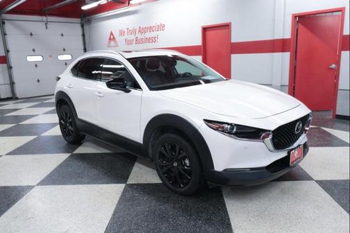 Snowflake White Pearl Mica 2022 Mazda CX-30 2.5 Turbo Premium Plus Package