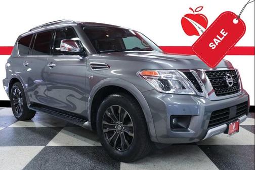 Gun Metallic 2018 Nissan Armada Platinum