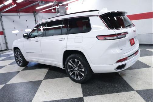 Bright White Clearcoat 2021 Jeep Grand Cherokee L Overland