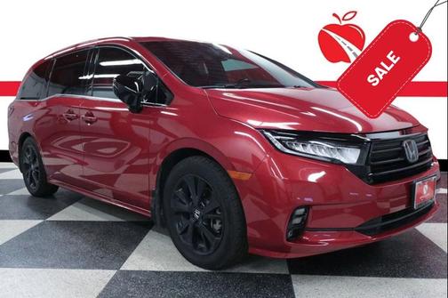 Radiant Red Metallic II 2023 Honda Odyssey Sport