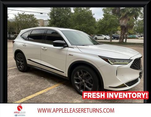 Platinum White Pearl 2022 Acura MDX A-Spec Package