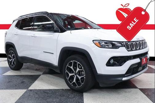 Bright White Clearcoat 2025 Jeep Compass Limited