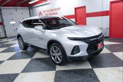 Silver Ice Metallic 2022 Chevrolet Blazer Premier