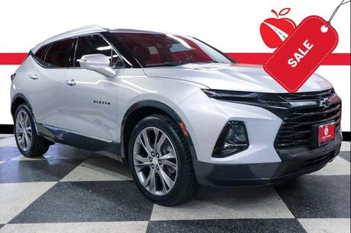 Silver Ice Metallic 2022 Chevrolet Blazer Premier