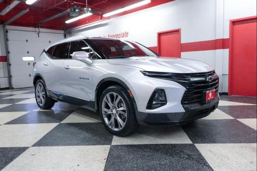 Silver Ice Metallic 2022 Chevrolet Blazer Premier