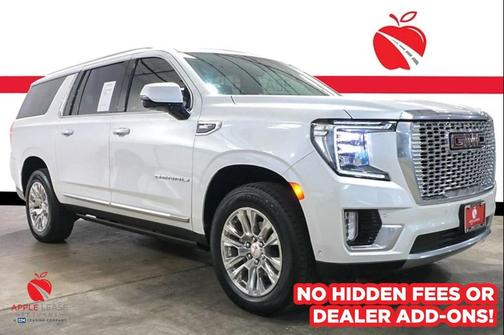 White Frost Tricoat 2024 GMC Yukon XL Denali