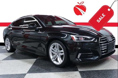 Mythos Black Metallic 2019 Audi A5 45 Premium