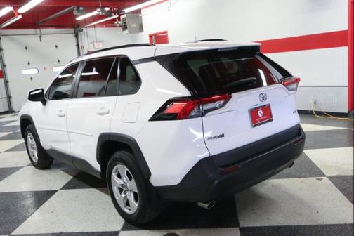 Super White 2021 Toyota RAV4 XLE