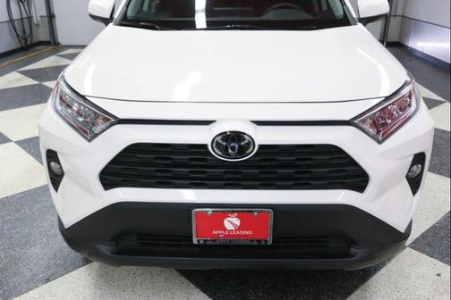 Super White 2021 Toyota RAV4 XLE