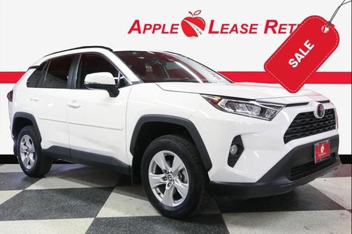 Super White 2021 Toyota RAV4 XLE