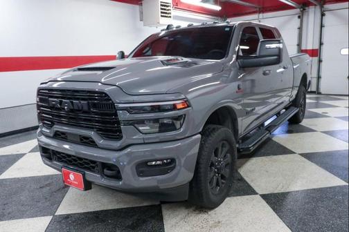 Ceramic Gray Clearcoat 2025 RAM 2500 Laramie Mega Cab 4x4 6'4' Box