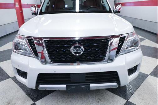 Pearl White 2018 Nissan Armada SL