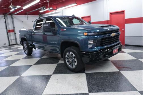 Lakeshore Blue Metallic 2025 Chevrolet Silverado 2500 Custom