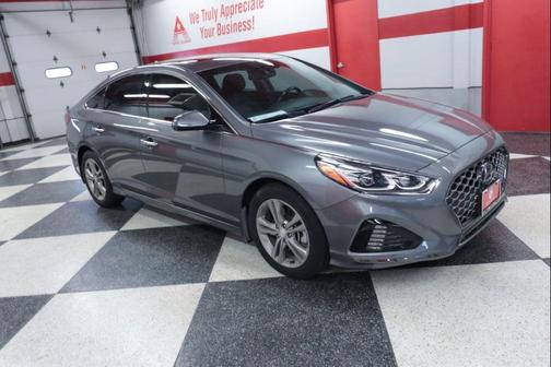 Machine Gray 2019 Hyundai SONATA Limited